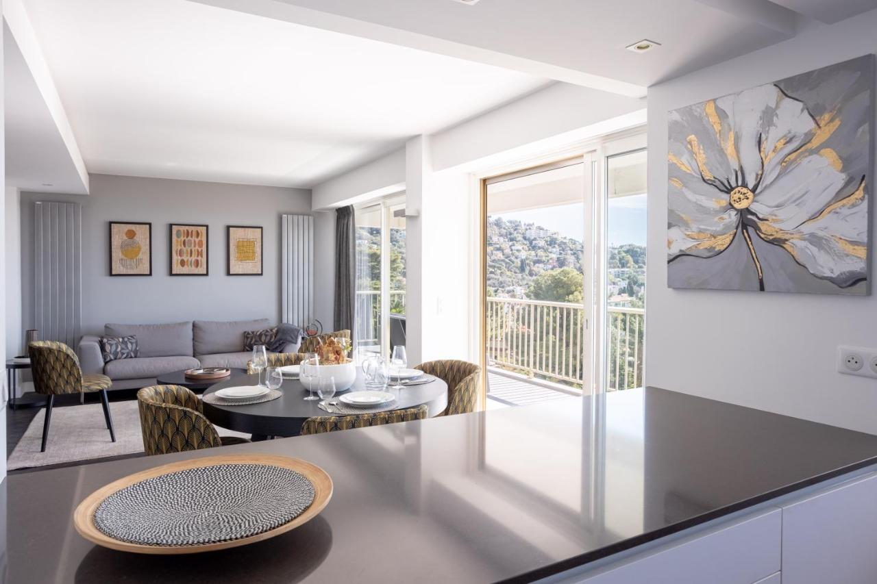 Cannes Panorama - Piscine, Vue Mer, Parking, Clim 外观 照片