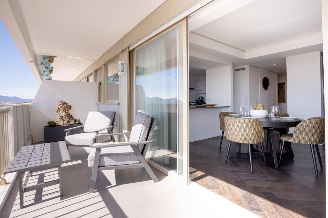 Cannes Panorama - Piscine, Vue Mer, Parking, Clim 外观 照片