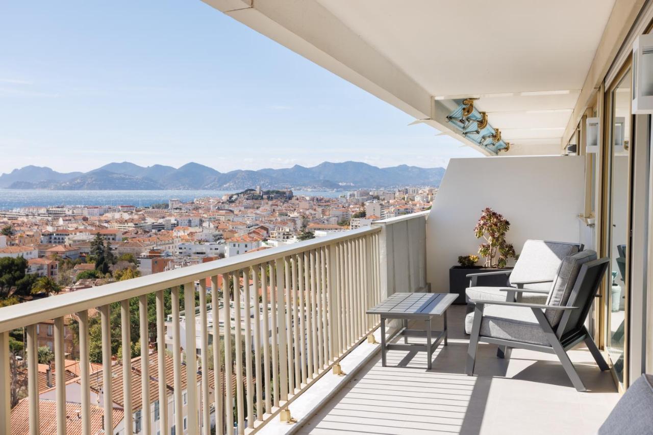 Cannes Panorama - Piscine, Vue Mer, Parking, Clim 外观 照片